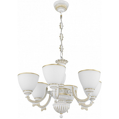 Подвесная люстра AM342837 342837/6 WT+G