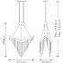 Подвесная люстра Vivien QN-VIVIEN-P-L-BG