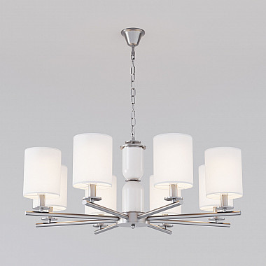 Подвесная люстра Caprera 60146/8 никель
