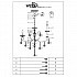 Подвесная люстра Seven Fires Majssana 66417.01.09.08
