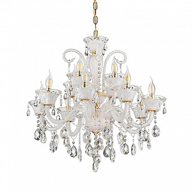 Подвесная люстра Lumina Deco Eliza LDP 7028-8+4 WT