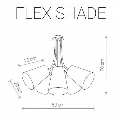 Подвесная люстра Nowodvorski Flex Shade 9278