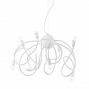 Подвесная люстра Ideal Lux Multiflex SP8 Bianco 141893