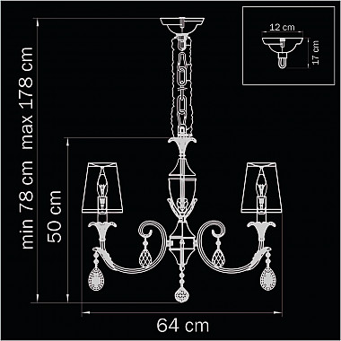 Подвесная люстра Lightstar Cappa 691062