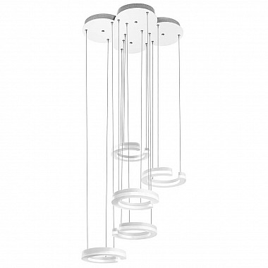 Подвесная светодиодная люстра Lightstar Unitario 763436
