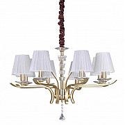 Подвесная люстра Ideal Lux Pegaso SP8 Ottone Satinato 197739