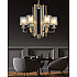 Подвесная люстра Lumina Deco Manhattan LDP 8012-6 F.GD
