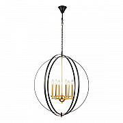 Подвесная люстра iLamp Element 9977-800 GoldBlack