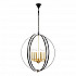 Подвесная люстра iLamp Element 9977-800 GoldBlack