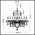 Подвесная люстра Odeon Light Kuvia 4724/8