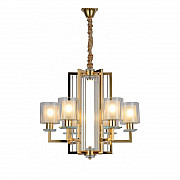 Подвесная люстра Lumina Deco Manhattan LDP 8012-6 F.GD