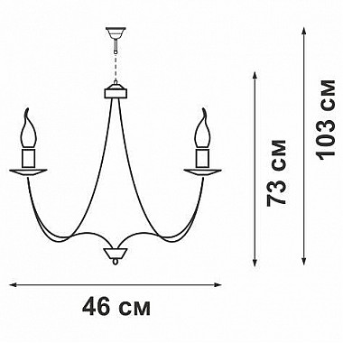 Подвесная люстра Vitaluce V1798-8/5