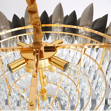 Подвесная люстра Jadorel 7216 L5+3 gold/black