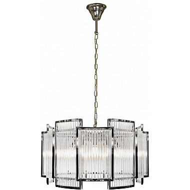 Подвесная люстра Tribeca MD0276-6C CHROME+SMOKY GRAY
