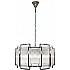 Подвесная люстра Tribeca MD0276-6C CHROME+SMOKY GRAY