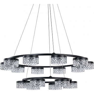 Подвесная люстра Diamond cut MD21020075-16B matt black