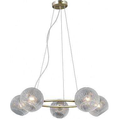 Подвесная люстра IL0728-5PSQ-24 AB ARIES