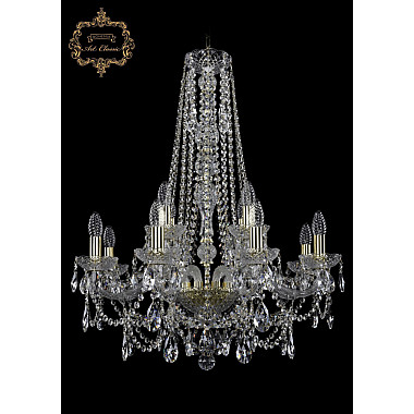 Подвесная люстра 11.25 11.25.8+4.220.h-80.Gd.Sp