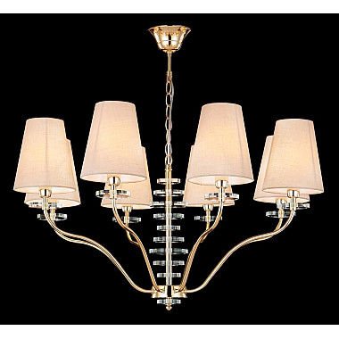 Подвесная люстра Crystal Lux ARMANDO SP8 GOLD