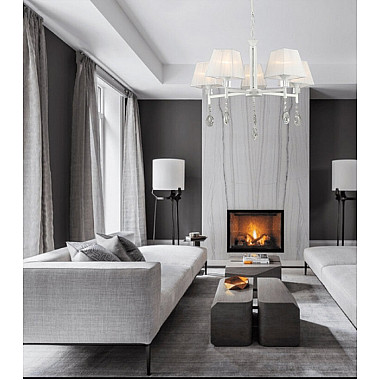 Подвесная люстра Branda WD3610/5H-WT