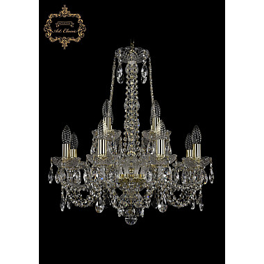 Подвесная люстра 11.11 11.11.8+4.195.h-63.Gd.Sp