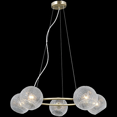 Подвесная люстра IL0728-5PSQ-24 AB ARIES