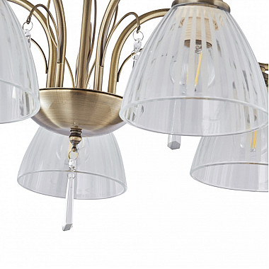 Подвесная люстра Amalfi-8656 338656/5 AB