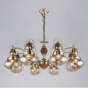 Подвесная люстра Gustavo 366/8 античная бронза