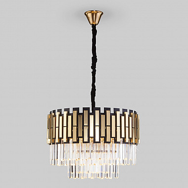 Подвесная люстра Deseo 337/8 золото / черный