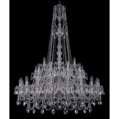 Подвесная люстра 1411 1411/20+10+5/400/XL-155/2d Ni