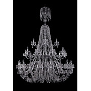 Подвесная люстра 1410 1410/20+10+5/530/XL-200/3d Ni V0300