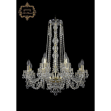 Подвесная люстра 11.26 11.26.8+4.220.h-75.Gd.B