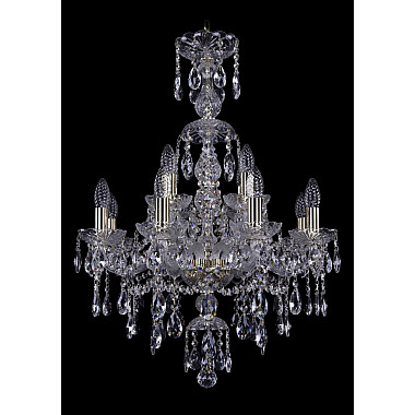 Подвесная люстра 1415 1415/8+4/200/XL-76 G