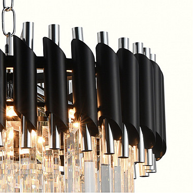 Подвесная люстра Darian DARIAN 76017/5C CHROME BLACK