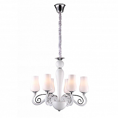 Подвесная люстра Arte Lamp Biancaneve A8110LM-6WH