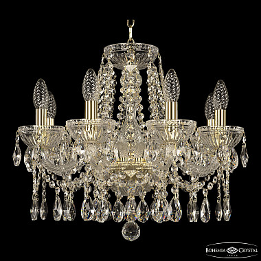 Подвесная люстра 5413 5413/8/165 G Clear/M-1G