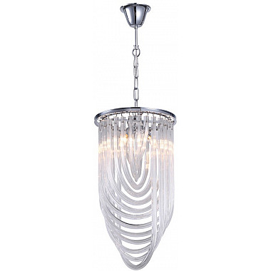 Подвесная люстра Murano Glass KR0116P-3 chrome