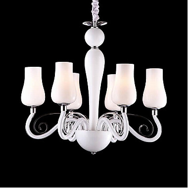 Подвесная люстра Arte Lamp Biancaneve A8110LM-6WH