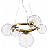 Подвесная люстра Puppet P68092-5 brass