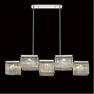 Подвесная люстра Broadway EP68031L-10 chrome