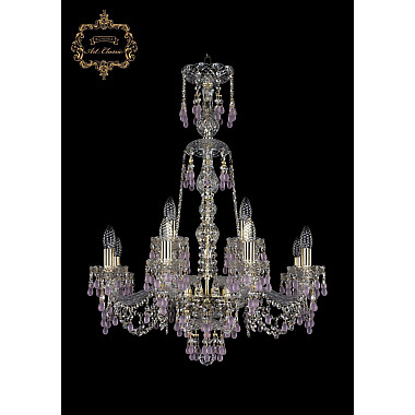 Подвесная люстра 11.24 11.24.8+4.220.XL-81.Gd.V7010