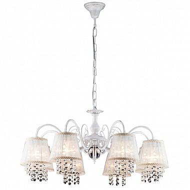 Подвесная люстра Isabelle II 11393/8C WHITE GOLD