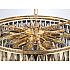 Подвесная люстра Lumina Deco Chici LDP 6002-600 GD+GY