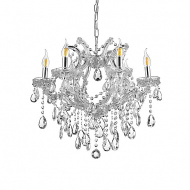 Подвесная люстра Lumina Deco Eliza LDP 7029-6 CHR
