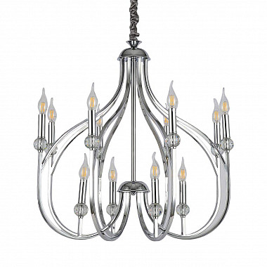 Подвесная люстра Lumina Deco Archetype LDP 1250-12 CHR