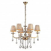 Подвесная люстра Ideal Lux Pantheon SP6 Oro 088068