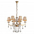 Подвесная люстра Ideal Lux Pantheon SP6 Oro 088068