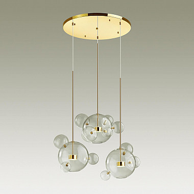 Подвесная светодиодная люстра Odeon Light Bubbles 4640/36LA