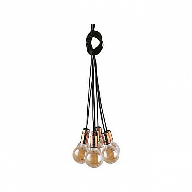 Подвесная люстра Nowodvorski Cable Black/Copper 9746