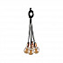 Подвесная люстра Nowodvorski Cable Black/Copper 9746